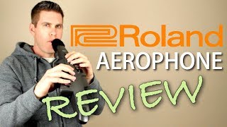 Roland Aerophone  Digital Wind Instrument  Review [upl. by Furlani778]