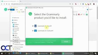 Installing and Using the Grammarly Addin for Microsoft Office [upl. by Alohs]