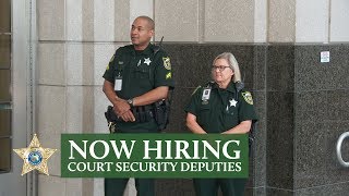 NOW HIRING OCSO Court Security Deputies [upl. by Neeham]