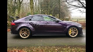 600bhp Jaguar XE SV Project 8 0150mph acceleration test amp review [upl. by Gradey]