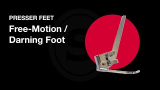 Singer FreeMotionDarning Presser Foot [upl. by Ahiel]