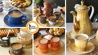 Chai 5 ways Tea Recipes Recipes By Food Fusion [upl. by Camella]