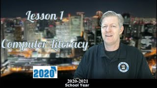 Computer Literacy Lesson 1 2020 Introduction basics [upl. by Eiramanad]