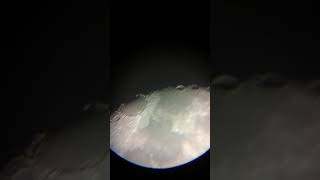 Moon Craters  F70076 Reflector Telescope Test [upl. by Shewmaker]