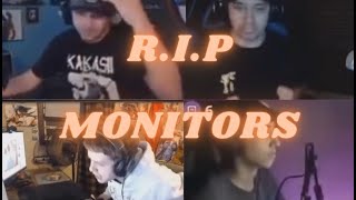 5 MINUTES OF GAMERS SMASHING THEIR MONITORS BEST RAGE MOMENTS OF ALL TIME [upl. by Jochbed]