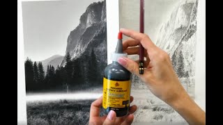 How to Use Powdered Graphite in a Drawing [upl. by Hali659]