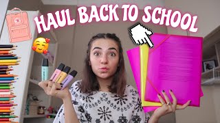 HAUL BACK TO SCHOOL🏫📚 LO🍒 DIVERTENTE😂 [upl. by Peacock]