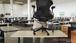 Haworth Zody Task Chair Assembly Instructions  Office Furniture Center [upl. by Amolap]