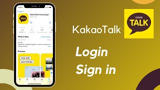 KakaoTalk Login  How to Login Kakao Talk Account [upl. by Anaiad]