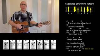 Blueberry Hill  Fats Domino  Strum Along Lesson  Jez Quayle [upl. by Elsbeth727]