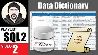 How to generate SQL Server data dictionary from SQL script [upl. by Jaine]