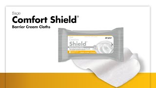 How to provide incontinence skin care with Comfort Shield® Barrier Cream Cloths from Stryker [upl. by Arlo]