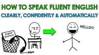 How to Speak Fluent English Clearly Confidently and Automatically Finally [upl. by Nylasoj268]