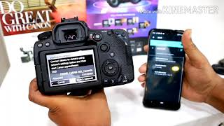 How To Connect Your Canon EOS 90D to Your Smart Phone Via WiFiBluetooth [upl. by Mosier944]