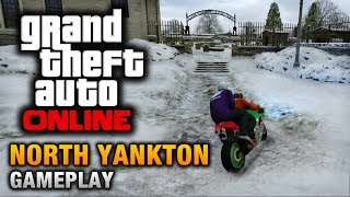 GTA Online  North Yankton Gameplay How to reach North Yankton [upl. by Esorrebma712]