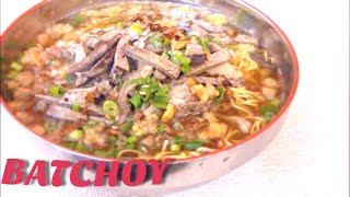 Batchoy Recipe Ilonggo Style Filipino Staple Dish [upl. by Htebsle]