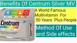 Centrum Silver Multivitamin For 50 Plus People Full Review  DrKashifLight [upl. by Anton]