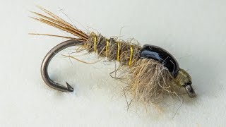 Fly Tying Hares Ear Nymph Variation [upl. by Akiemaj]