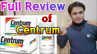 Centrum Multivitamin Tablets Full Review [upl. by Elohcim]