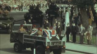 Funeral Procession of Lord Louis Mountbatten  Assassinated by the Provisional IRA  Sept 1979 [upl. by Stanislaw579]