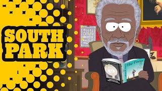 Morgan Freeman Reading a New Book by Butters  SOUTH PARK [upl. by Uella]