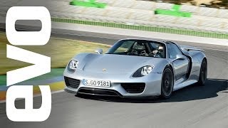 Porsche 918 Spyder first drive review  evo DIARIES [upl. by Citarella389]