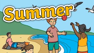 All About Summer  Summer Season for Kids  Twinkl Kids Tv [upl. by Gnouc]