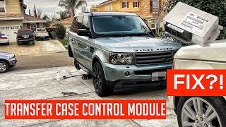 Range Rover Sport Transfer Case Control Module FIX  HDC Fault Transmission Fault [upl. by La Verne]