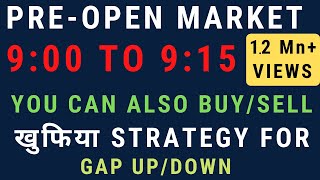 What is Pre Opening Session in Stock Market  How to trade in Pre Open Market [upl. by Isoais296]