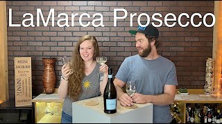 Tasting Wine reviews LaMarca Prosecco [upl. by Litt]