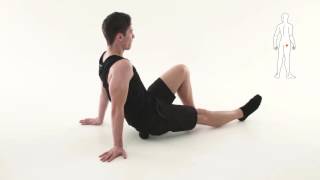 Recovery ball  Gluteal muscles selfmassage  Aptonia Decathlon [upl. by Pernick]