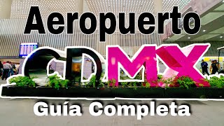 AEROPUERTO de la Ciudad de MÉXICO 🇲🇽  GUÍA COMPLETA ✅❌ [upl. by Prissy844]