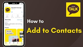 How to Add Friends on KakaoTalk  Guide to Add Contacts on Kakao 2021 [upl. by Assirem614]