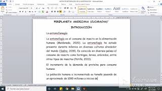 CONSEJOS PARA REDACTAR LA INTRODUCCION DE TU PROYECTO DE INVESTIGACION [upl. by Akaya693]