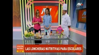 Loncheras nutritivas para escolares [upl. by Aekerly]