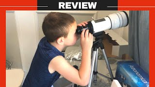 ToyerBee Telescope f30070m Review Toyerbee Telescope 70mm Aperture 300mm Refractor Telescope Review [upl. by Cynthla643]