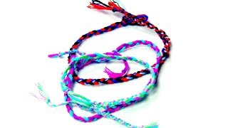 Simple Braided Friendship Bracelet [upl. by Ydroj]