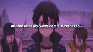 Crossing Field  Subtitulado Al Español  Sword Art Online OP1 [upl. by Kristofer]