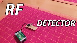 DIY RF Detector Step by Step build  Breadboard 3 [upl. by Anelam696]