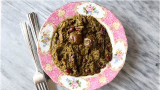 How To Make Ghormeh Sabzi Persian Recipes [upl. by Yenffad]