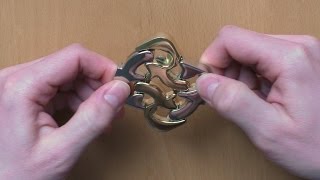 E15  SOLUTION  Square by Hanayama Cast Puzzles [upl. by Eille224]