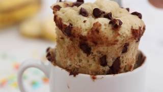 EASY Banana Bread Muffin in a Mug Recipe [upl. by Salahcin47]