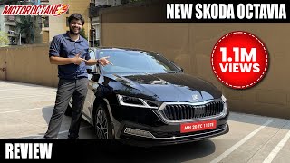 New Skoda Octavia Review  Variants Engines Mileage Features Price in India [upl. by Eicaj]