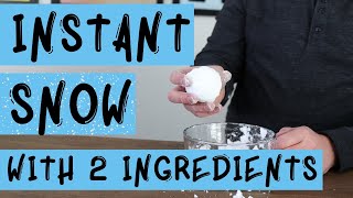 How to Make Instant Snow [upl. by Cowden759]