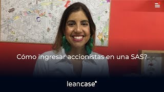 Cómo ingresar accionistas en una SAS [upl. by Neirual]