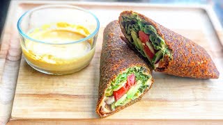 Raw Vegan Sweet Potato Wrap [upl. by Adlesirg265]