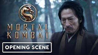 Mortal Kombat  Official Opening Scene 2021 Hiroyuki Sanada [upl. by Notlaw700]