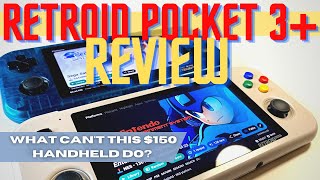 Retroid Pocket 3 Plus Full Review  Retroid Pocket 3 Handheld  Retro Gaming [upl. by Devaj385]