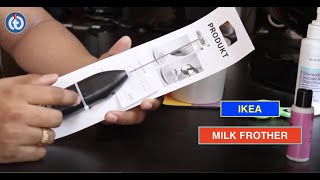 IKEA MILK FROTHER Review amp Battery Installation [upl. by Wylie]