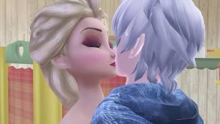 Kiss on the Cheek Elsa amp Jack Frost [upl. by Natala]